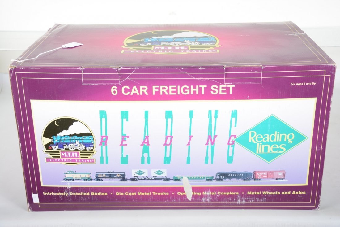 MTH 20-90001 Reading Freight Car 6-Pack (1 of 2)