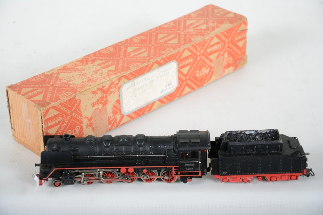 Boxed Early Marklin HO G800 Steam Loco (1 of 4)