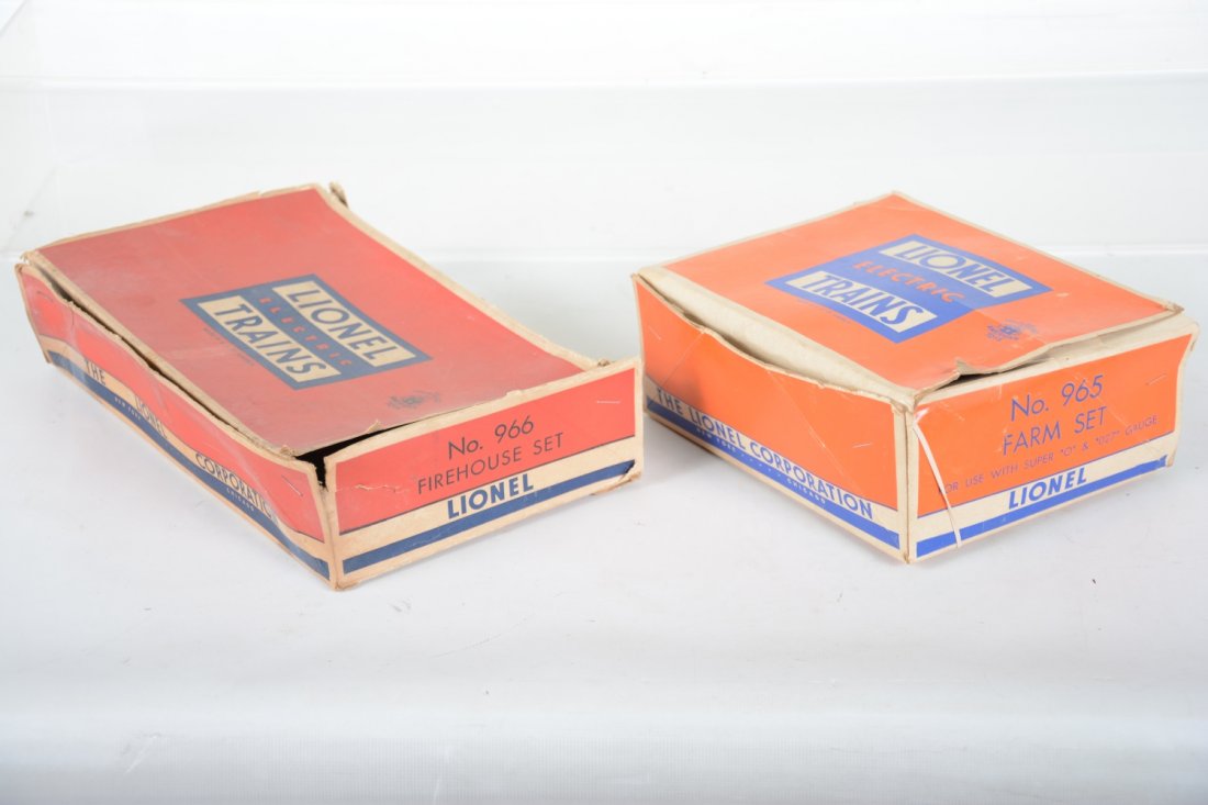 Scarce Lionel Plasticville 965 & 966 Sets (1 of 3)