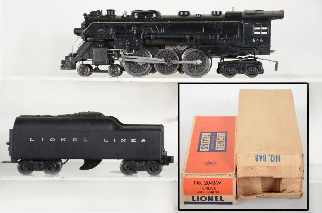 Nice Boxed Lionel 646 Hudson Steam Locomotive (1 of 7)