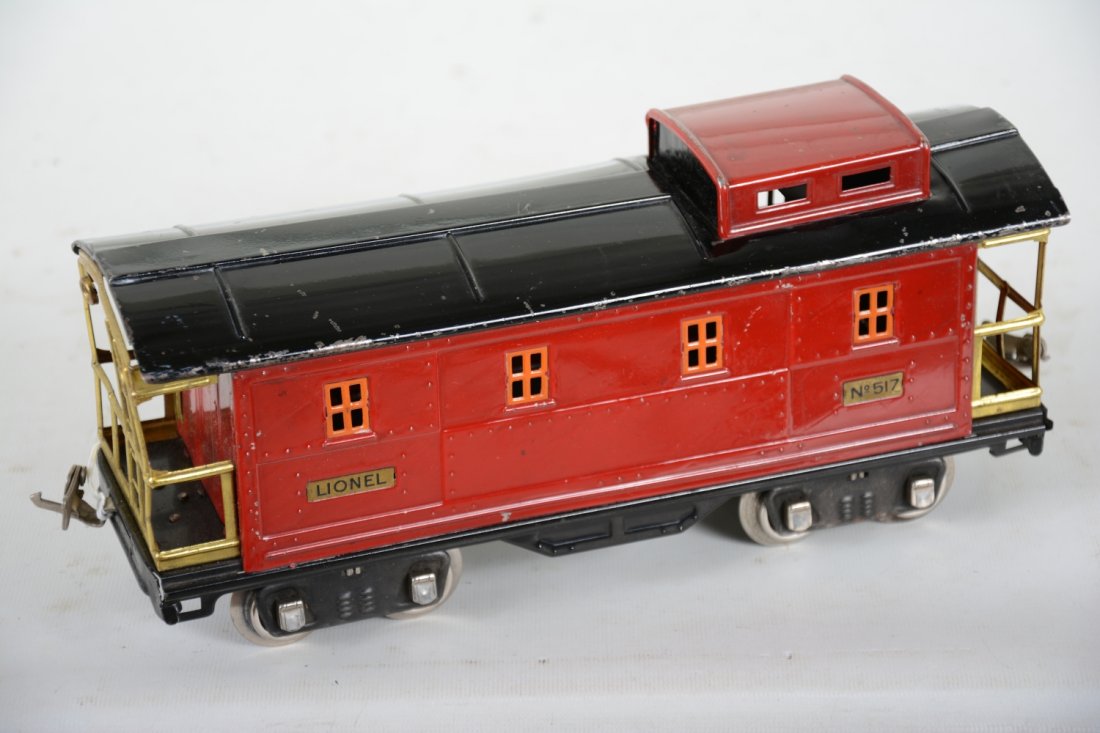 Clean Lionel 517 Coal Train Caboose (1 of 4)