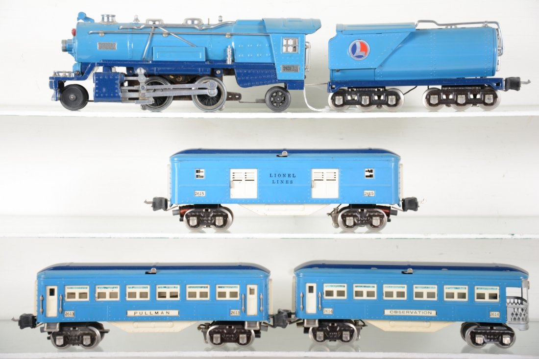Awesome Lionel 263E Blue Comet Set (1 of 4)