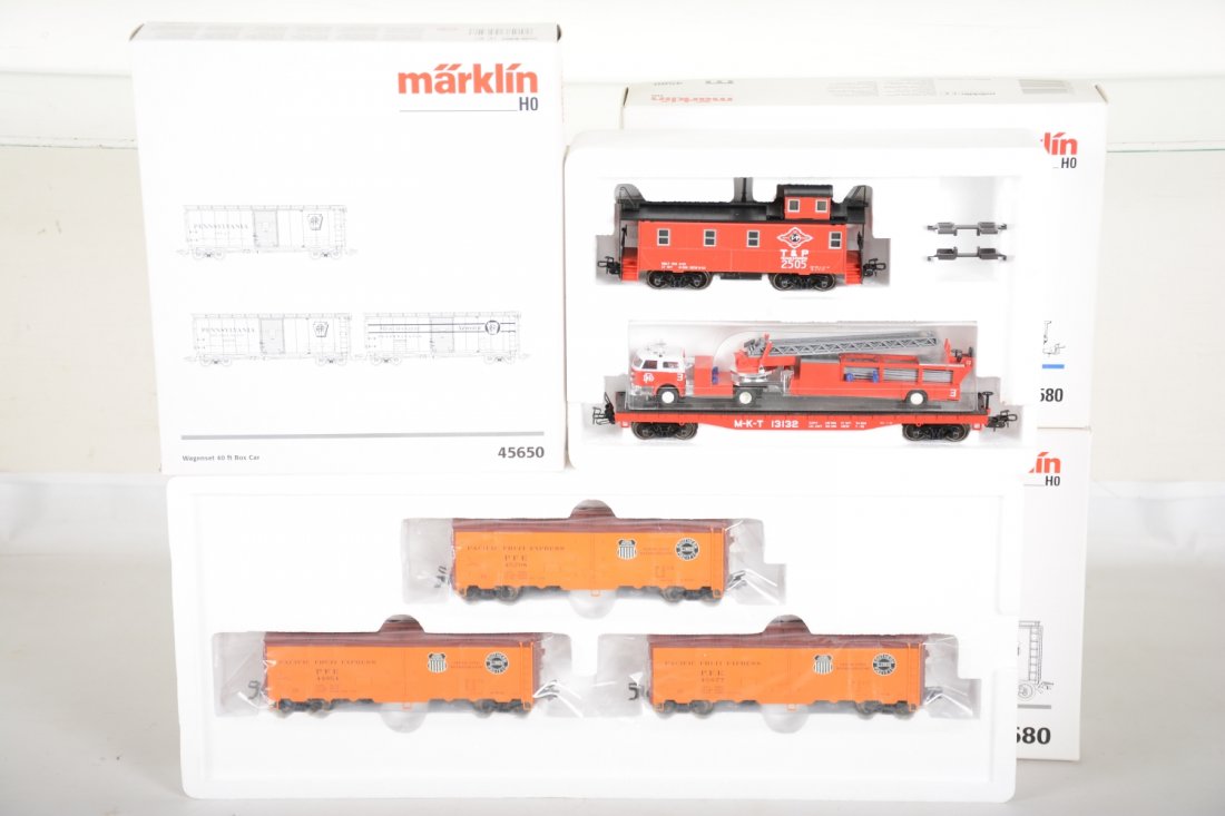 Marklin HO American Freight Car Assortments (1 of 2)