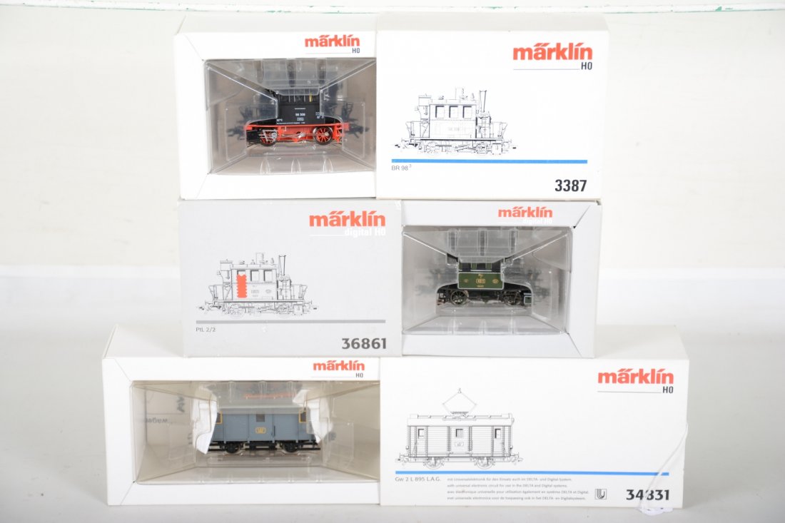 3 Marklin HO Locomotives (1 of 2)