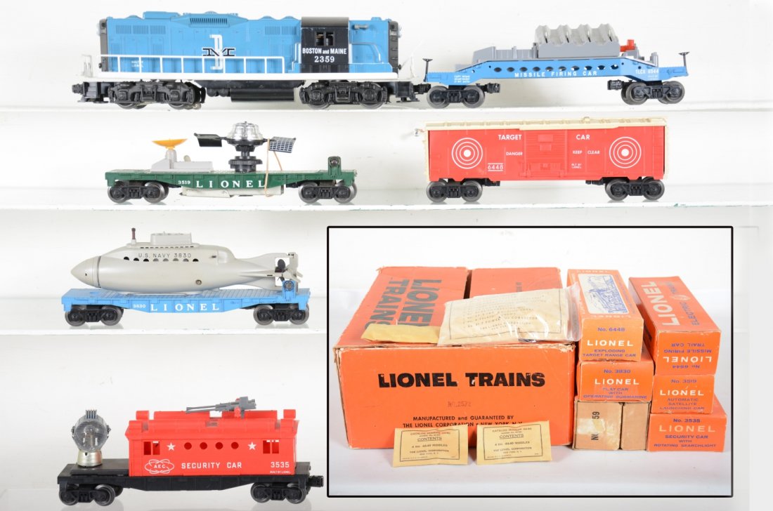 Clean Boxed Lionel 2359 Set 2572 (1 of 8)