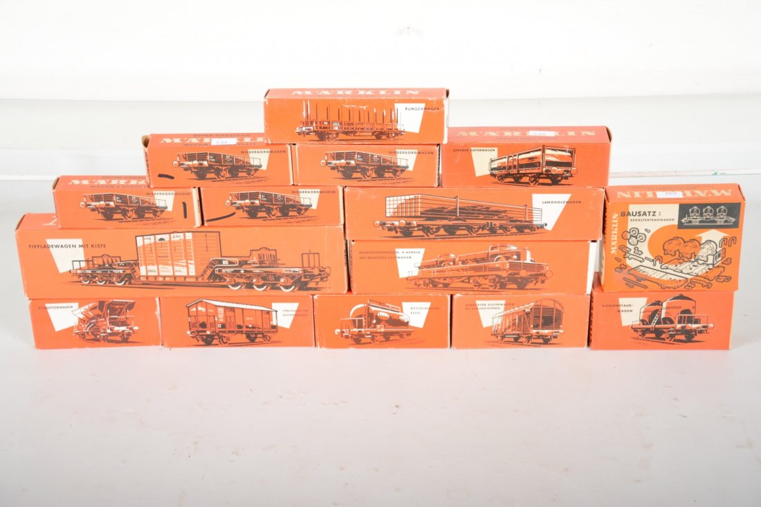 Early Marklin HO Freight Cars (1 of 2)