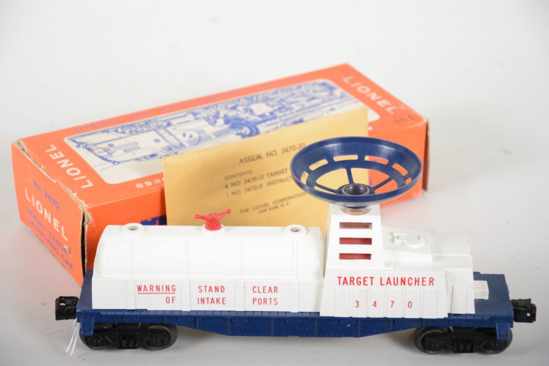 Unrun Boxed Lionel 3470 Aerial Target Car (1 of 4)