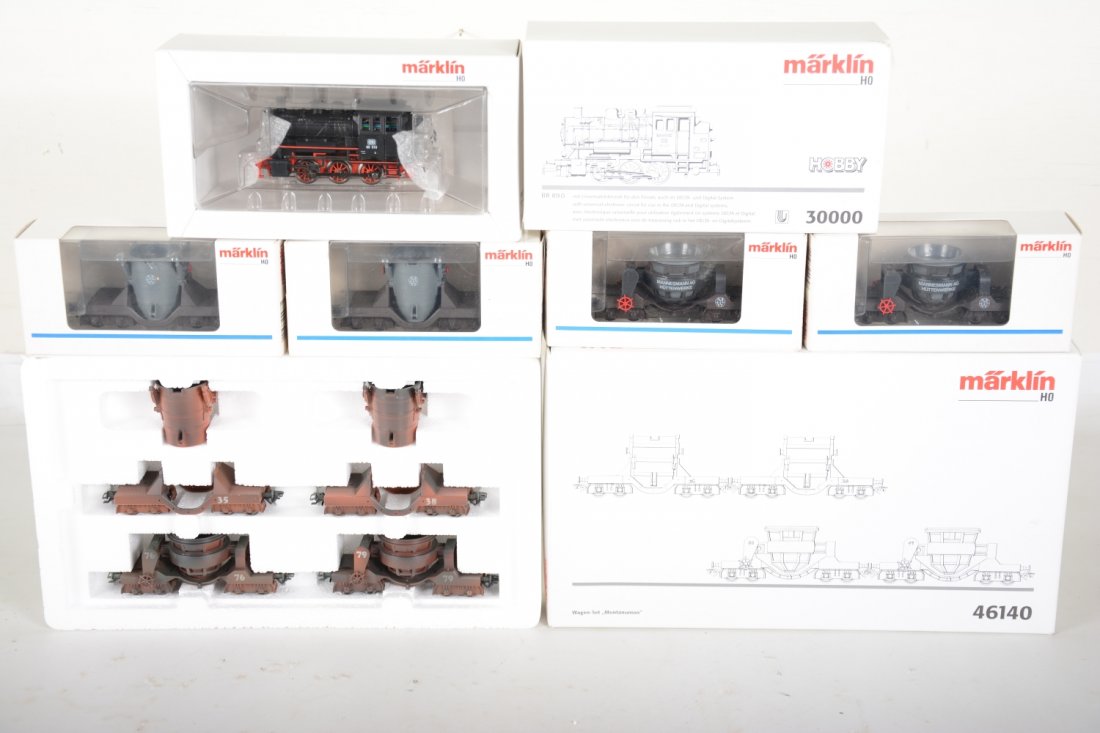 Marklin HO Steam Hot Metal Train Set (1 of 2)