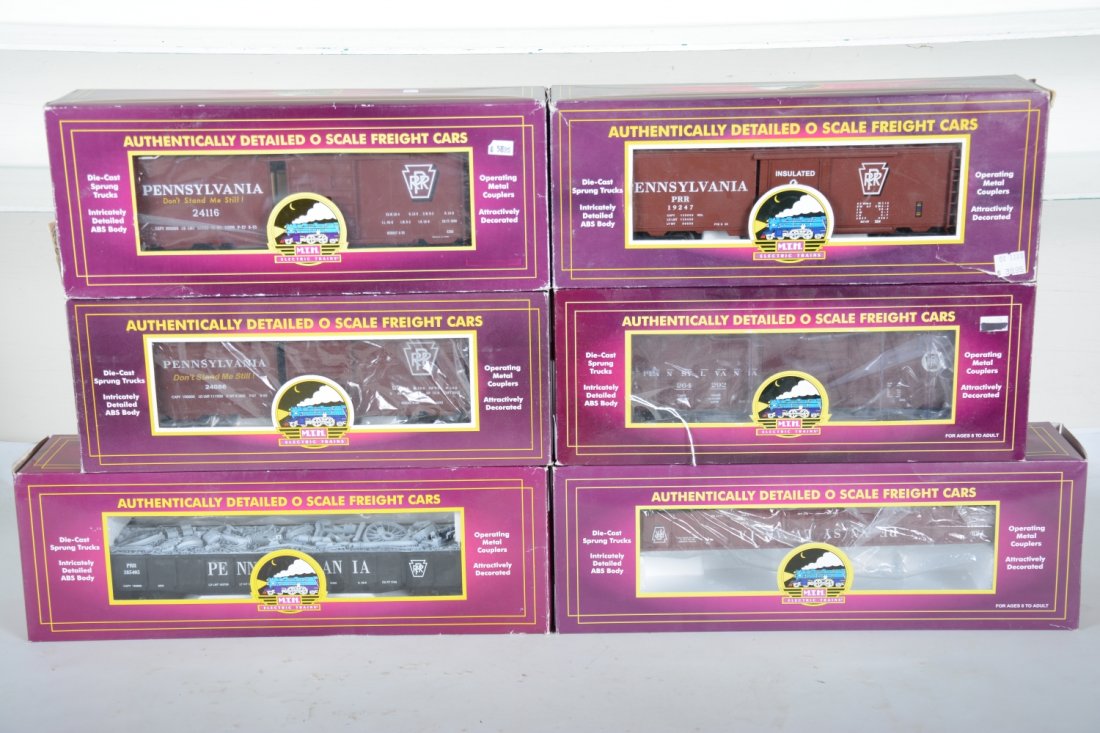 MTH Premier PRR Freight Cars (1 of 2)