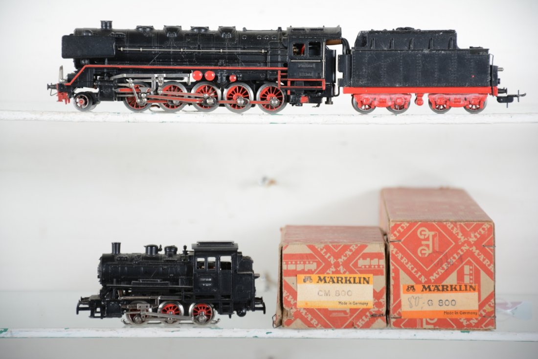 2 Early Marklin HO Steam Locomotives (1 of 4)