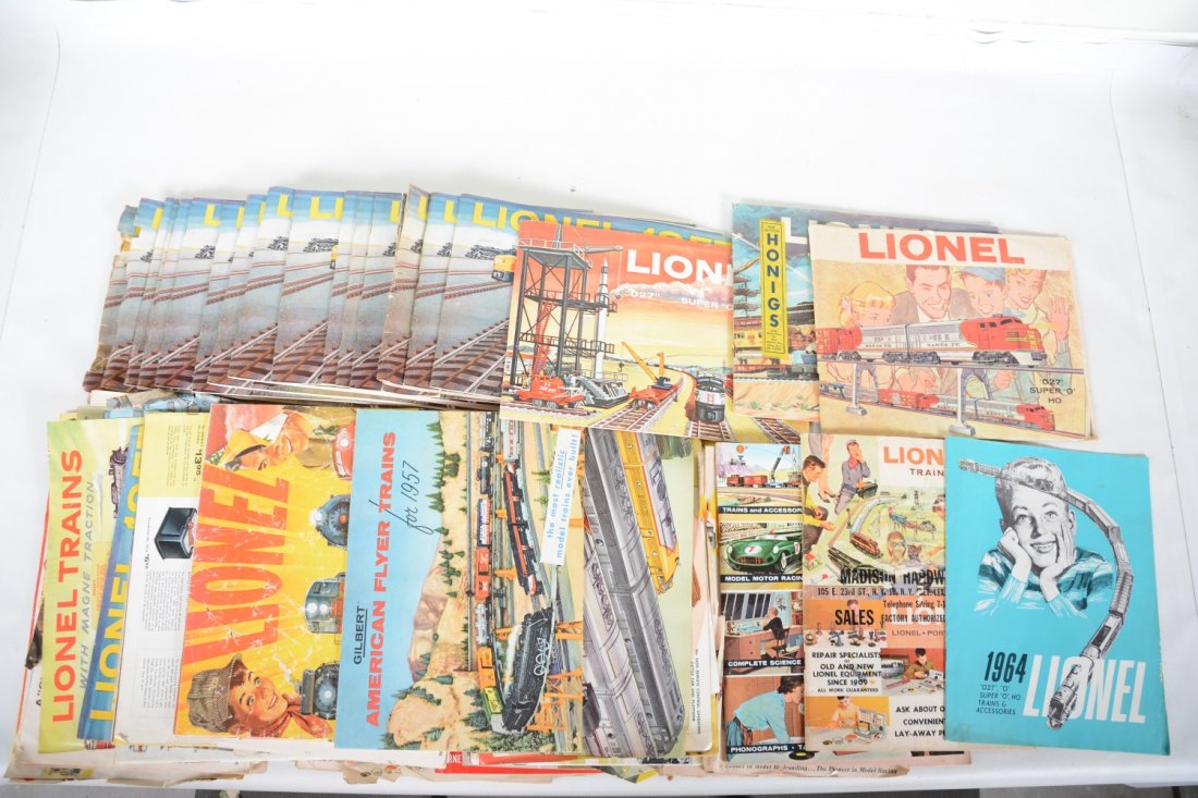 Large Group Of Lionel Consumer Catalogs (1 of 1)