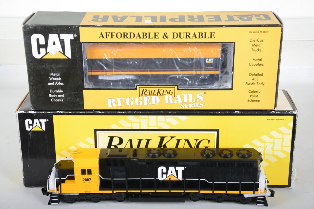MTH Caterpillar Extension Dummy Units (1 of 2)
