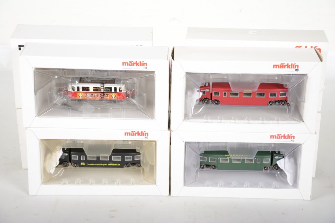 4 Marklin HO Rail Cars (1 of 2)