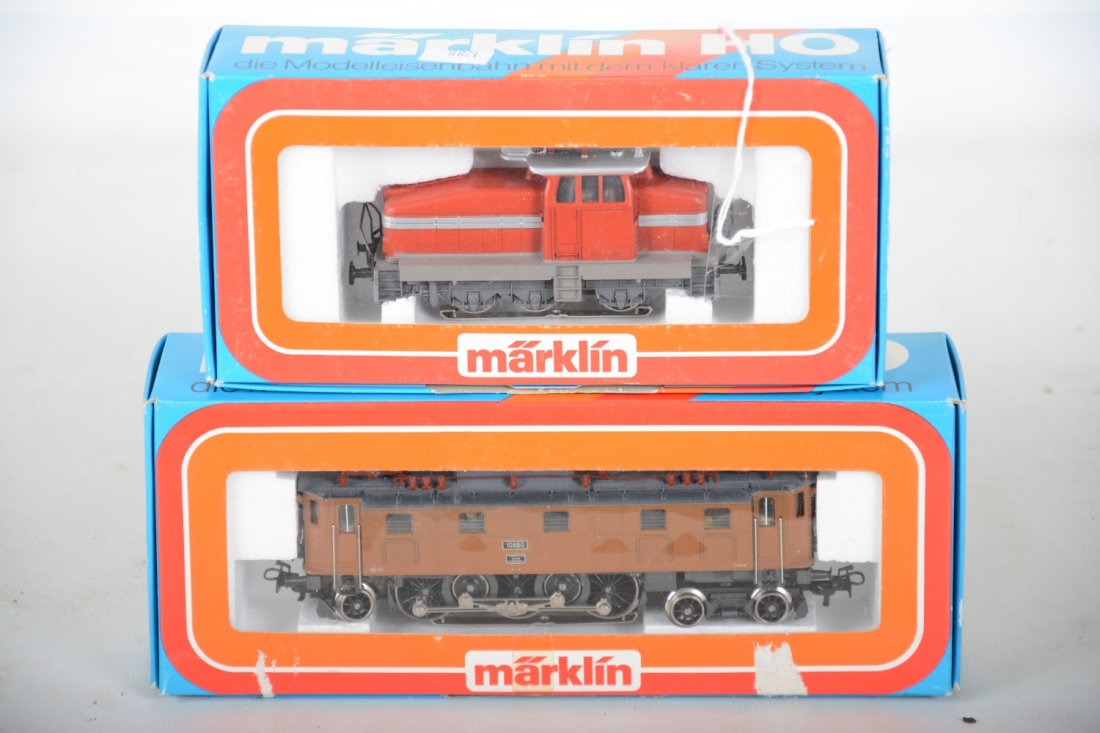 Marklin HO 3151 & 3044 Electric Locomotives (1 of 2)