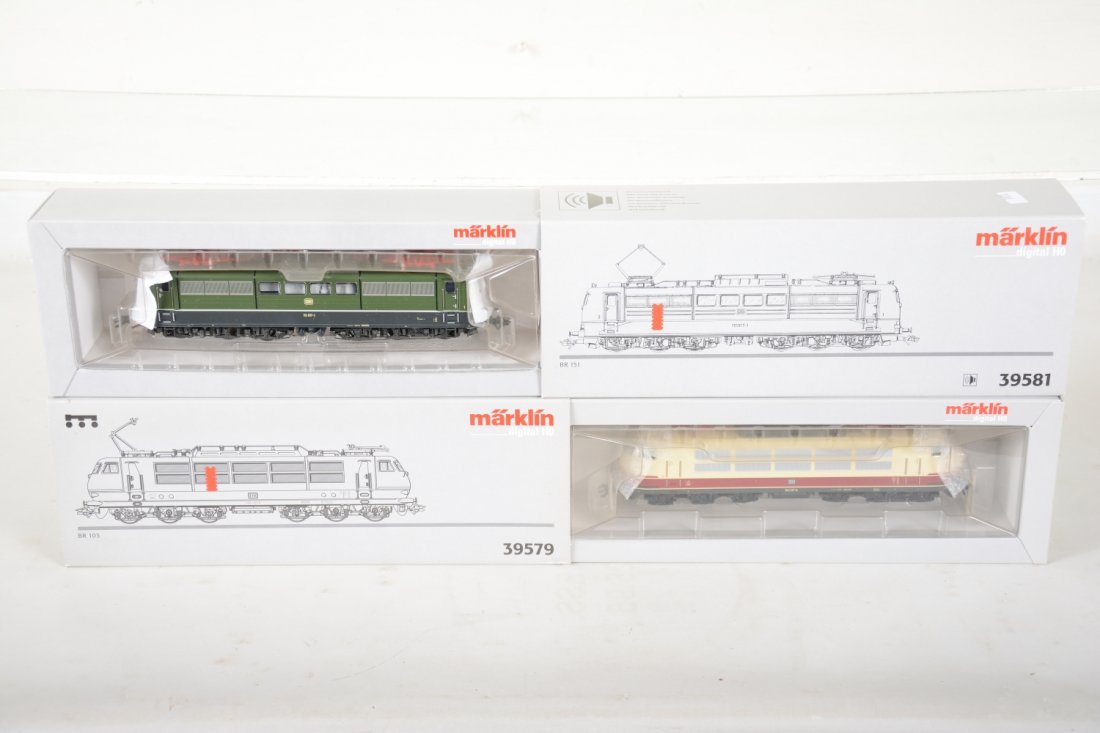 Marklin HO 39581 & 39579 DB Electric Locomotives (1 of 1)
