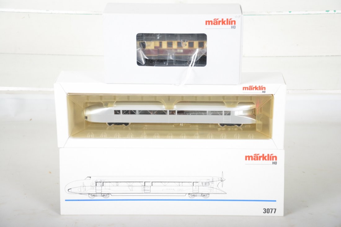 Marklin HO 3077 & 37256 Rail Cars (1 of 2)