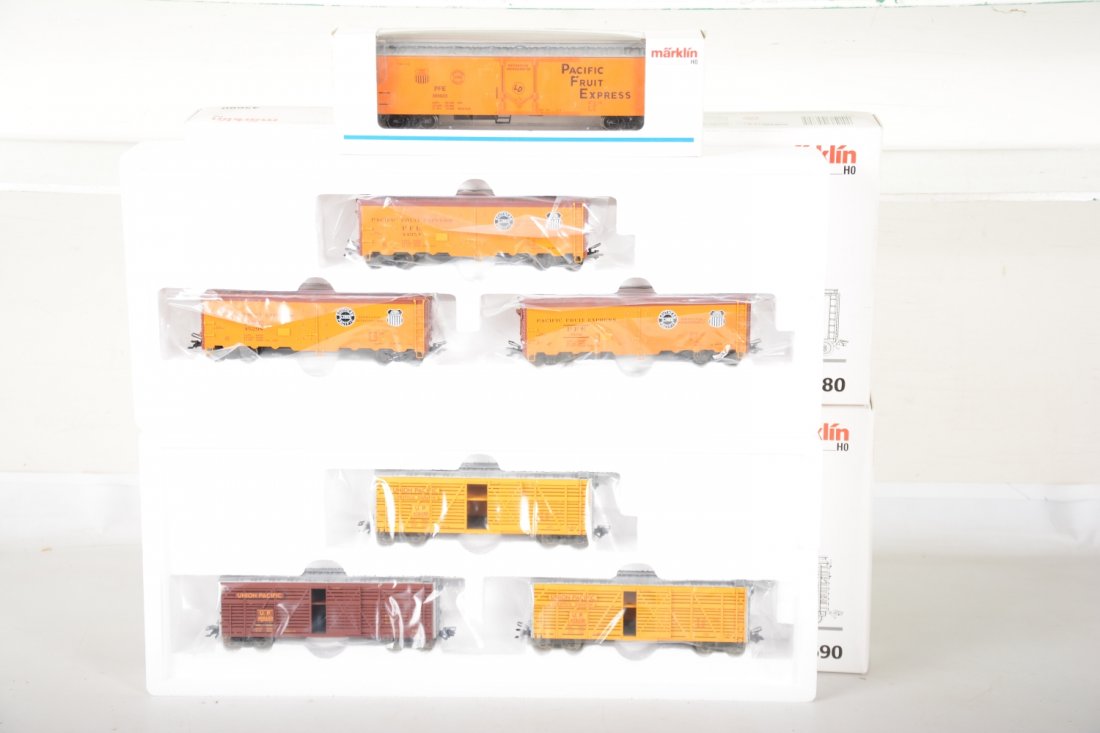 Marklin HO 45680 & 45690 American Freight Cars (1 of 2)