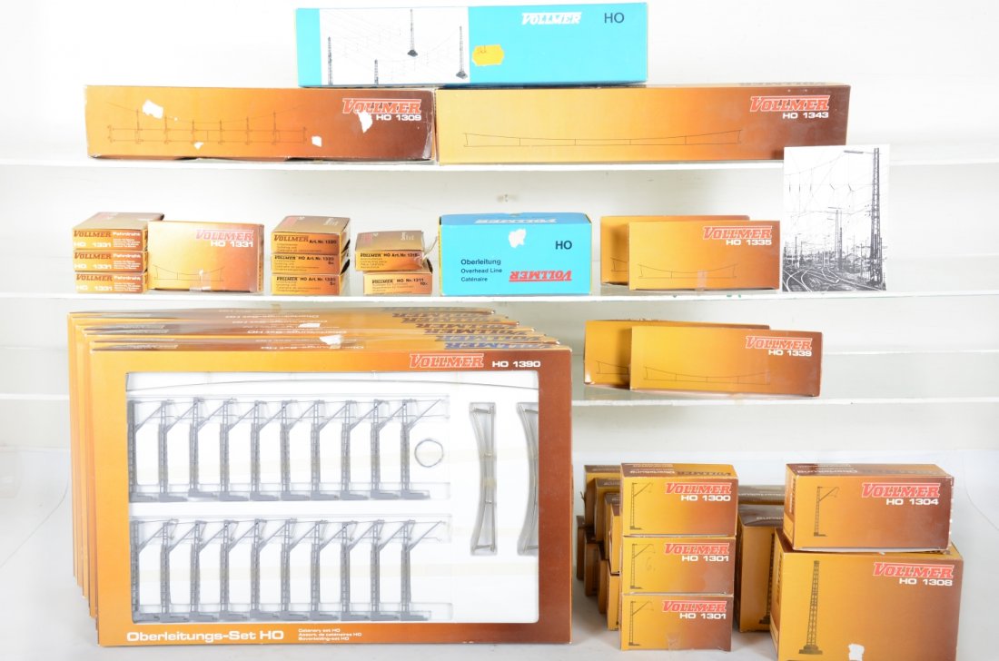 Large Lot of Vollmer HO Overhead Cantenary (1 of 2)