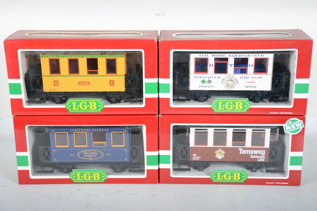 4 LGB Passenger Cars (1 of 2)