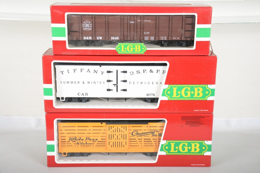 3 LGB Freight Cars (1 of 2)