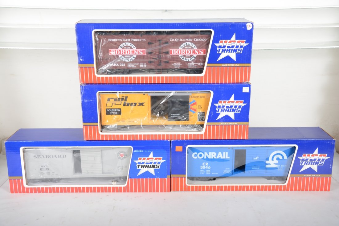 4 USA Freight Cars (1 of 2)