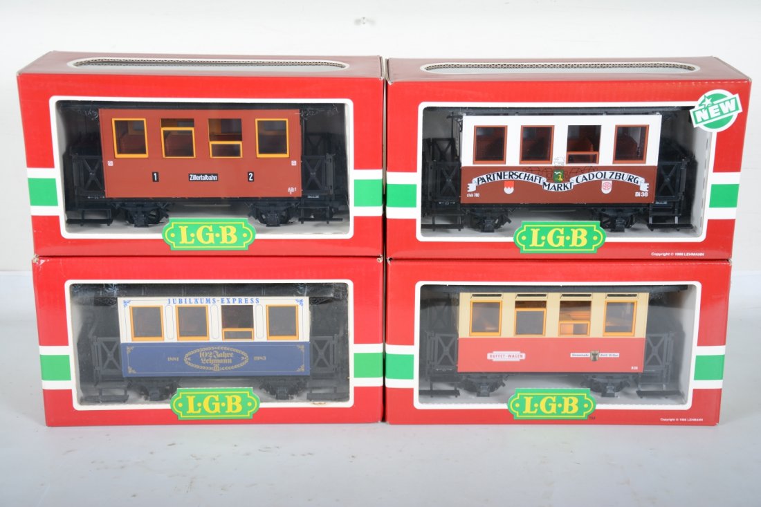 4 LGB Passenger Cars (1 of 2)