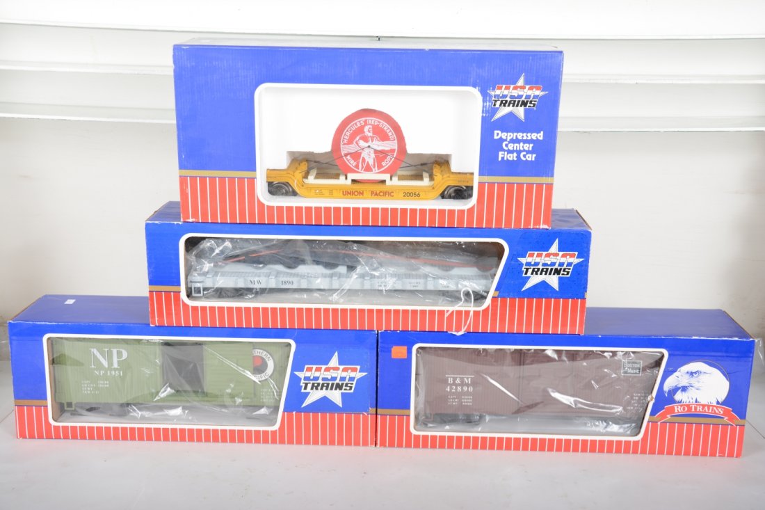 4 USA Freight Cars (1 of 2)