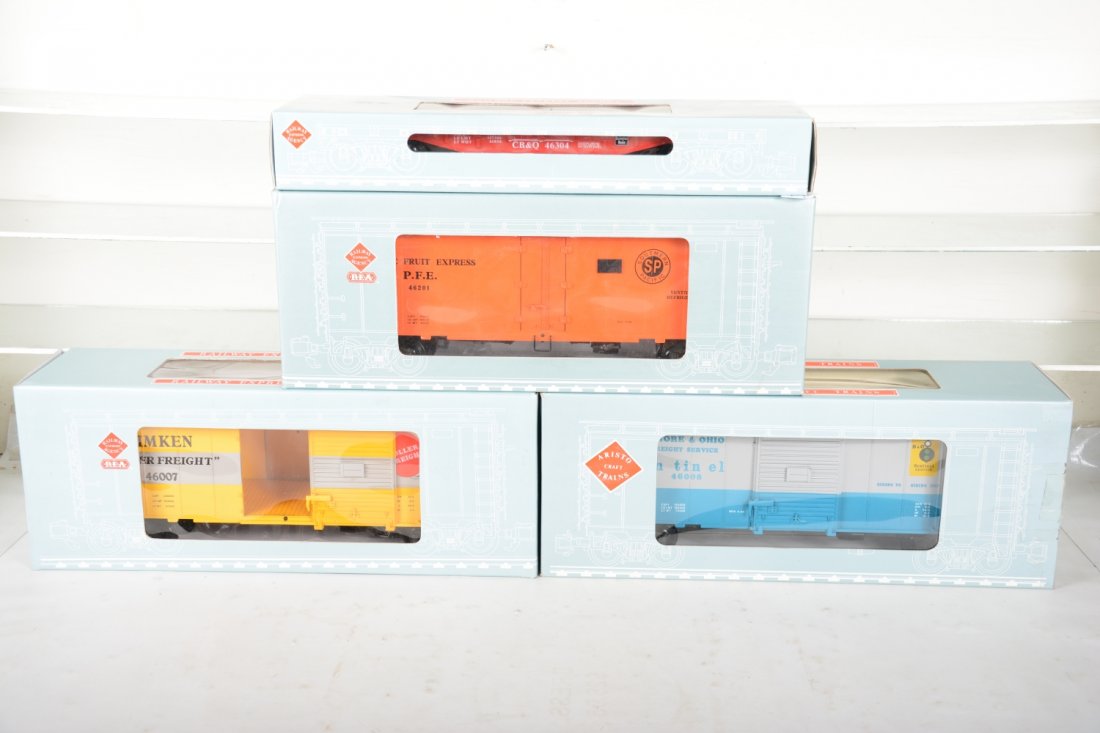 4 Aristo Craft Freight Cars (1 of 2)