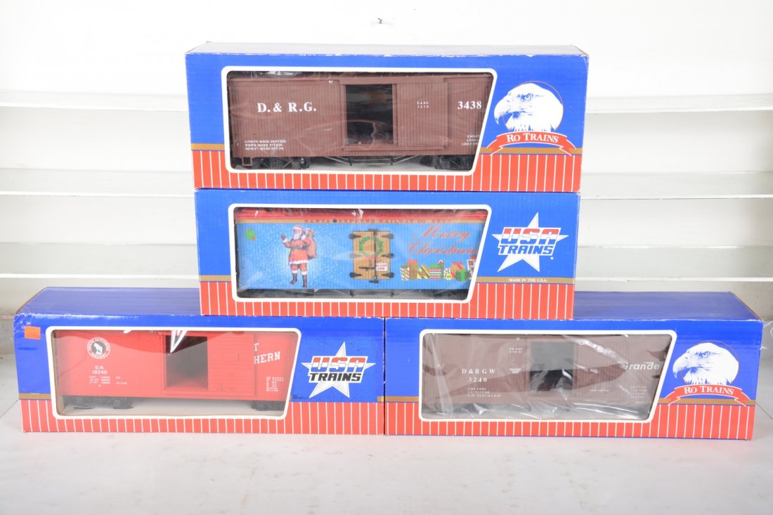 4 USA Freight Cars (1 of 2)