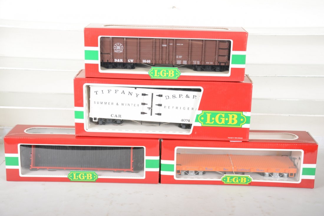 4 LGB Freight Cars (1 of 2)