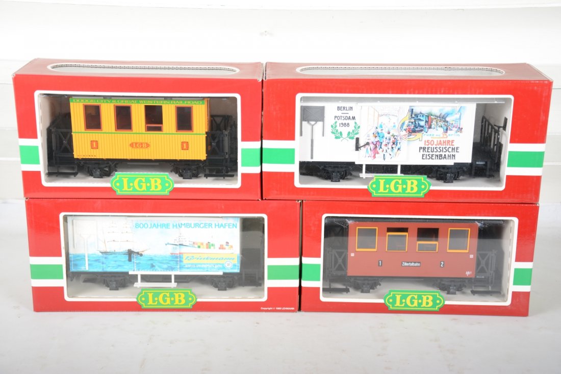 4pc LGB 4-Wheel Rolling Stock (1 of 2)