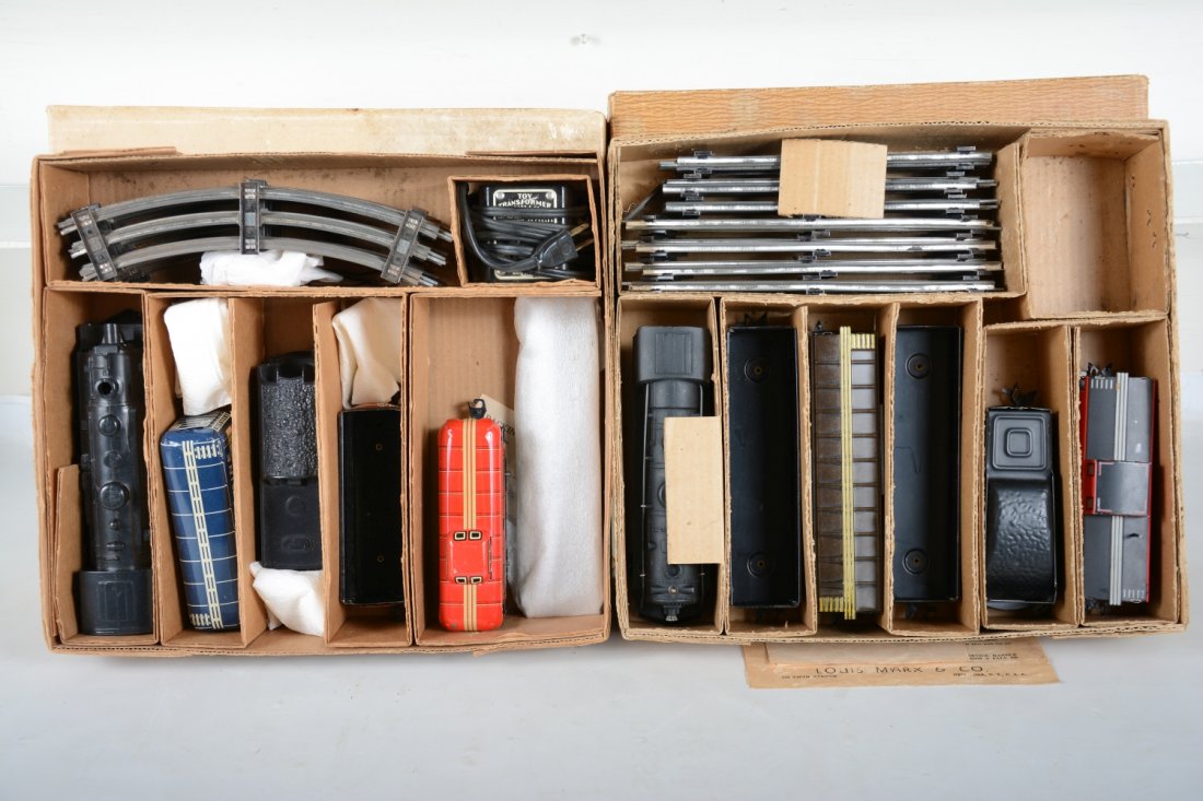 Nice Boxed Marx Sets 25224 & 4012 (1 of 7)