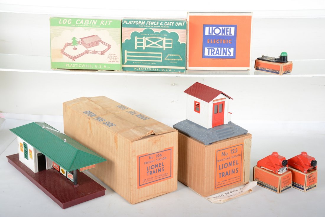 Boxed Train Accessory Lot (1 of 2)