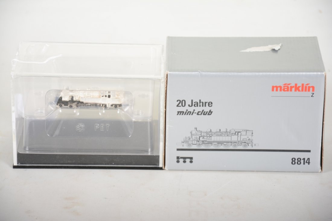 Marklin Z Ga 8814 Sterling Silver Tank Locomotive (1 of 1)