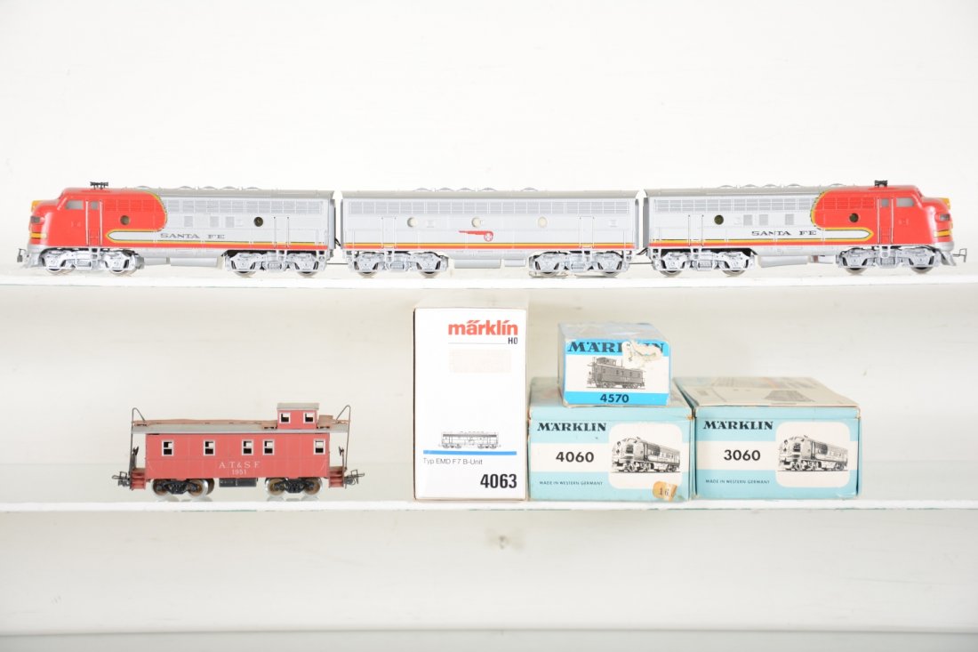 Marklin HO 3060, 4060, 4063 SF F7 ABA Diesels, Plus (1 of 4)
