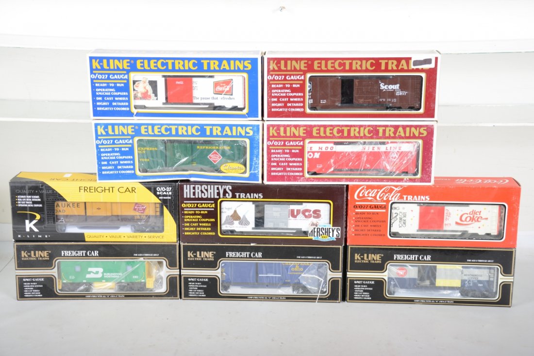 K-Line Freight Cars (1 of 2)