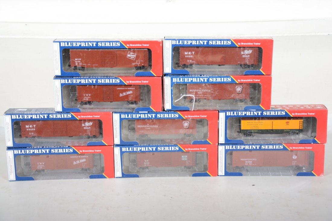 10 Branchline HO Freight Car Kits (1 of 2)