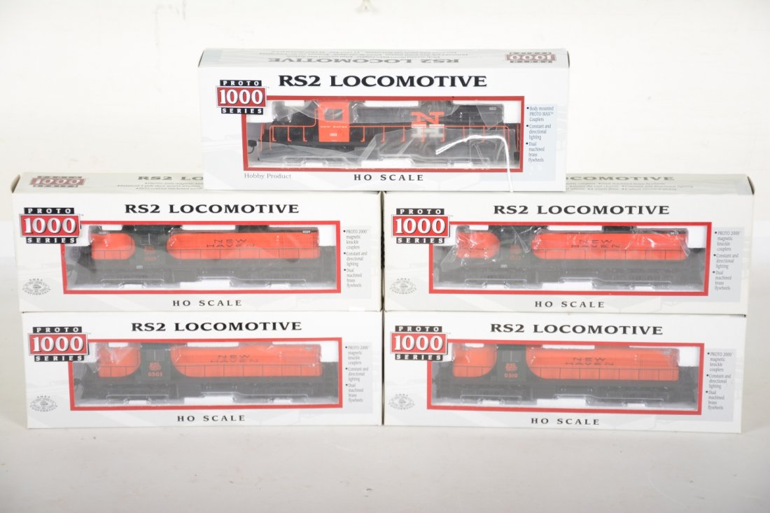5 Different Proto 1000 HO NH RS2 Diesels (1 of 2)