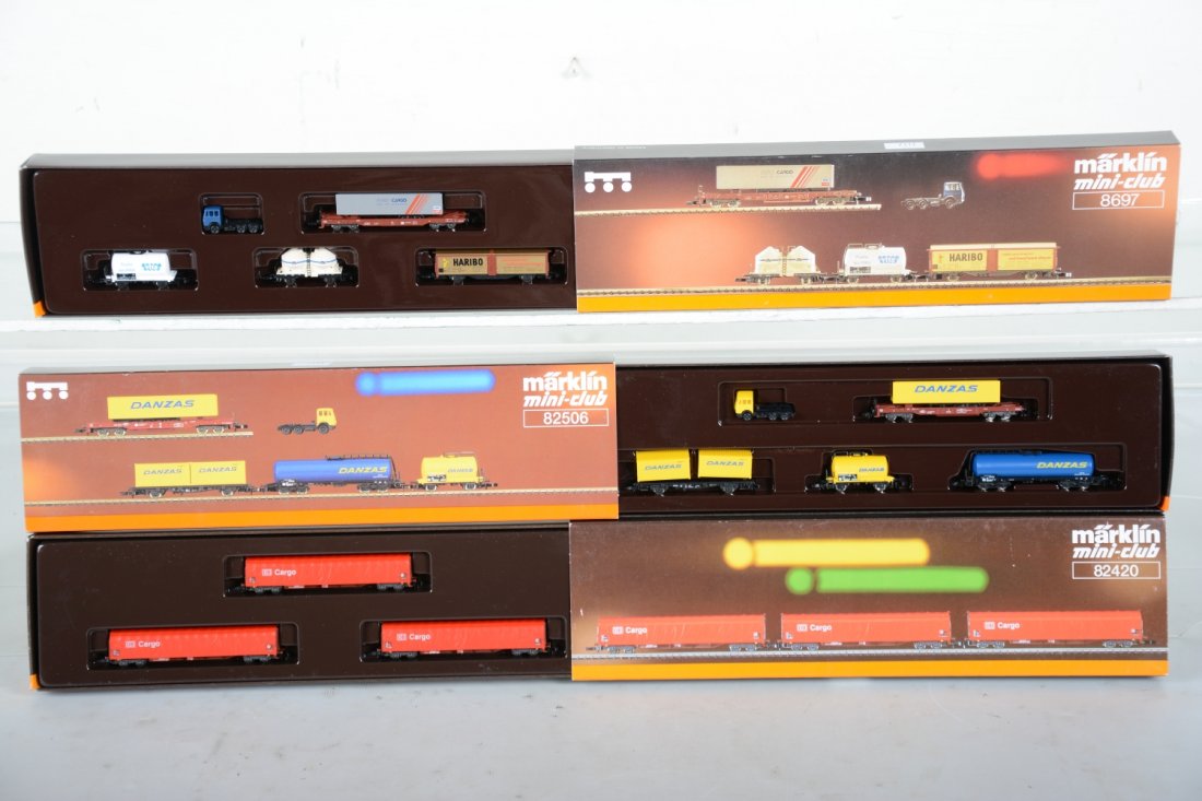 Marklin Z Ga Freight Car Sets (1 of 2)