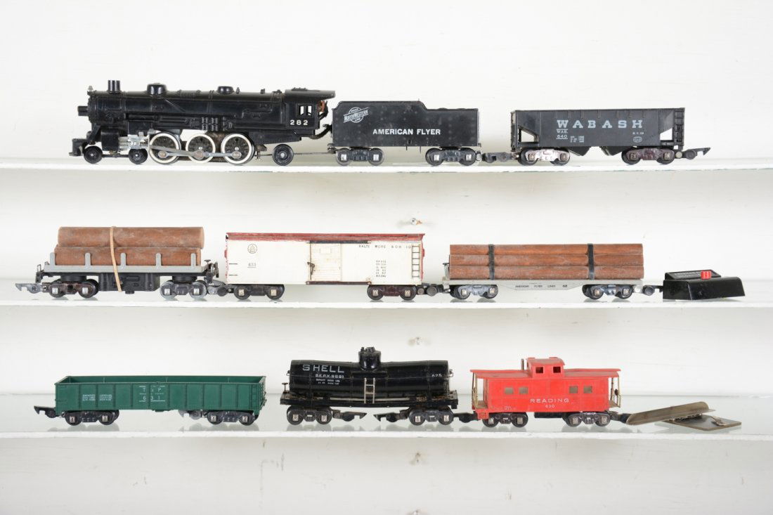 American Flyer S Ga 282 Freight Set (1 of 4)