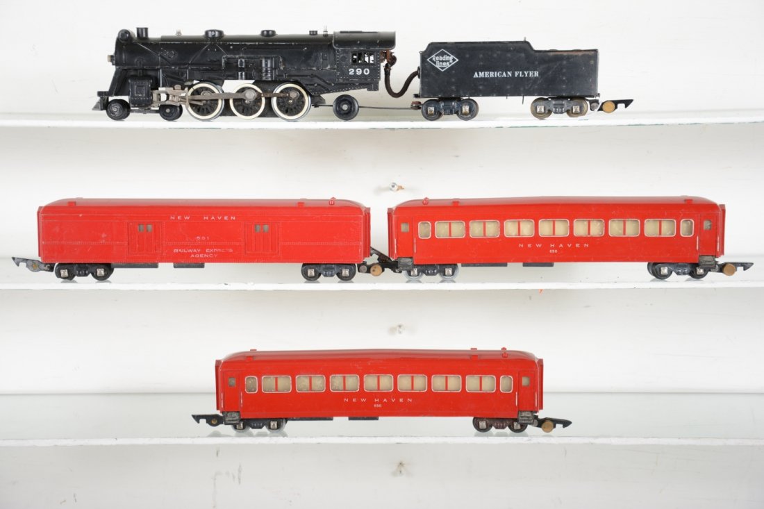 American Flyer S Ga 290 Passenger Set (1 of 4)