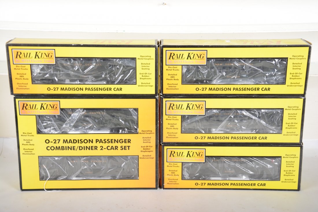 MTH RailKing NYC Madison Cars (1 of 2)
