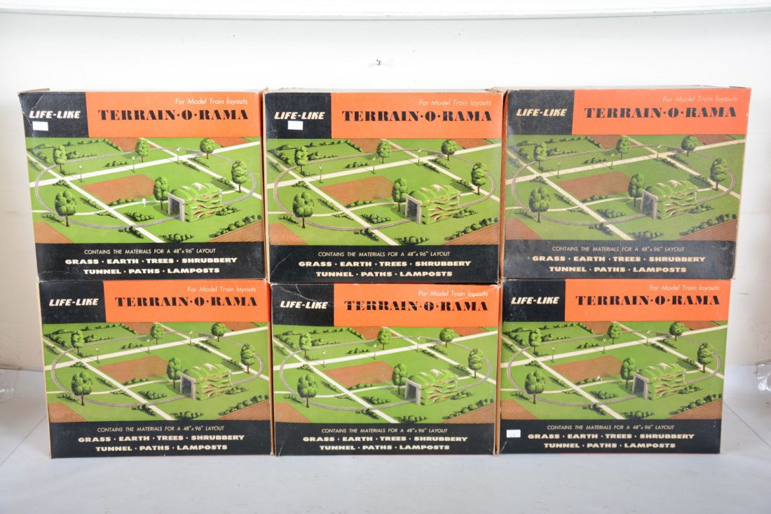 HO Dealer Lot Life-Like Terrain-O-Ramas (1 of 2)