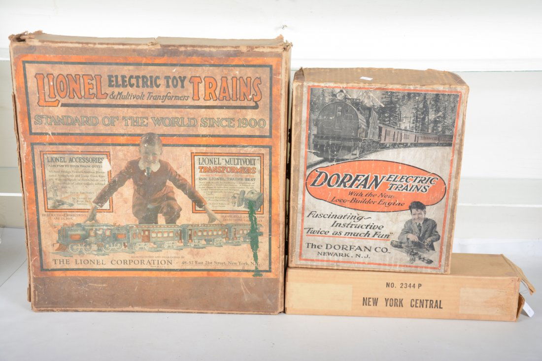 Empty Lionel & Dorfan Boxes (1 of 3)