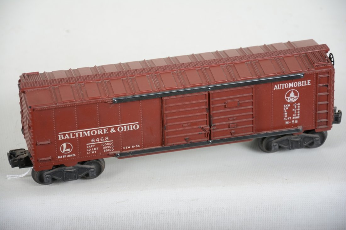 Scarce Lionel Tuscan 6468X B&O Boxcar (1 of 4)