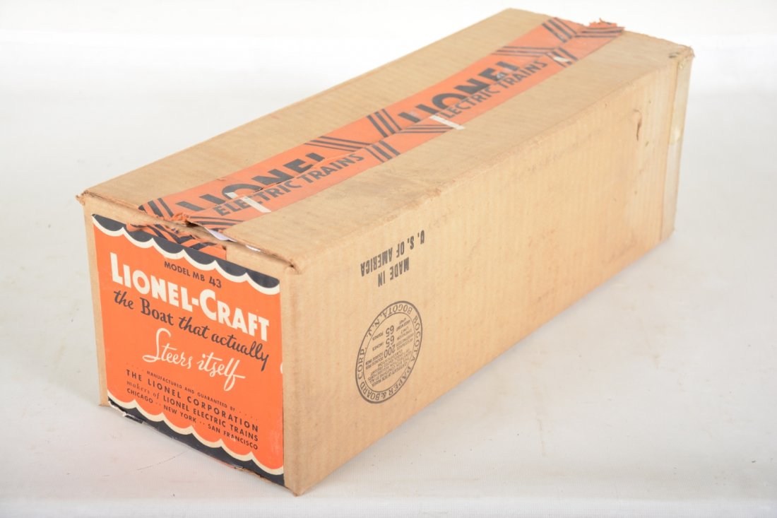 Great Empty Box For 43 Lionel Pleasure Boat (1 of 2)