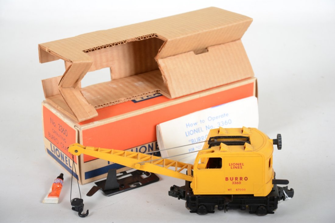 NMint Boxed Lionel 3360 Burro Crane (1 of 4)