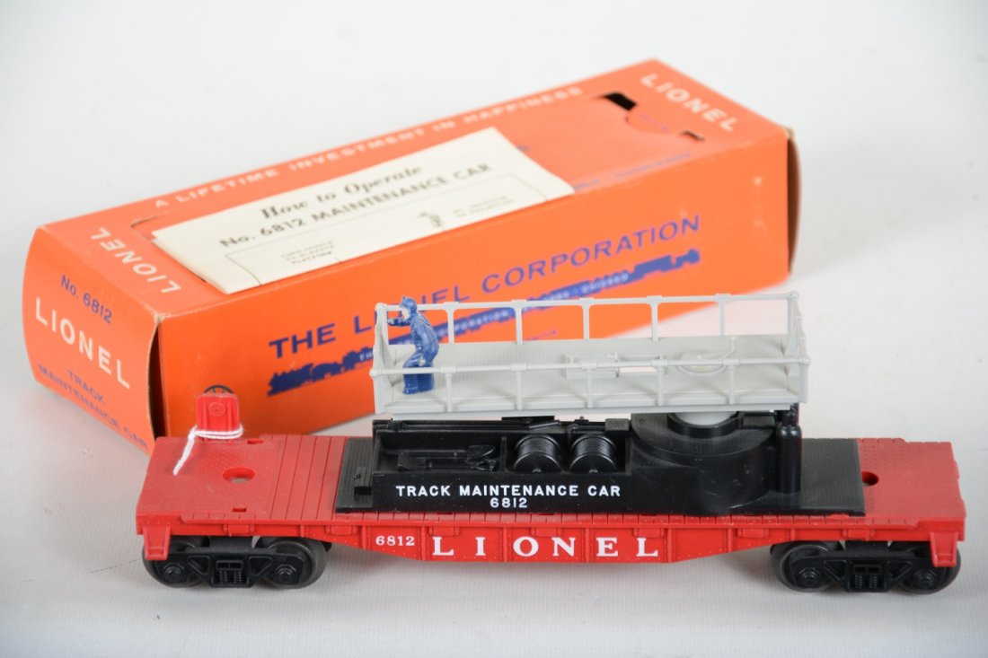 Mint Boxed Lionel 6812 Track Maintenance Car (1 of 4)