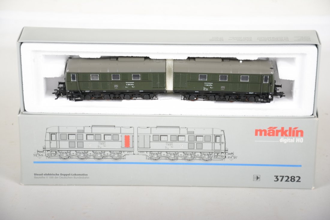 Marklin HO 37282 DB Dual Electric Locomotive (1 of 1)