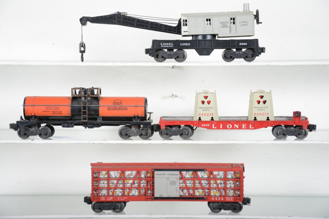 Clean Lionel Freight Cars (1 of 4)